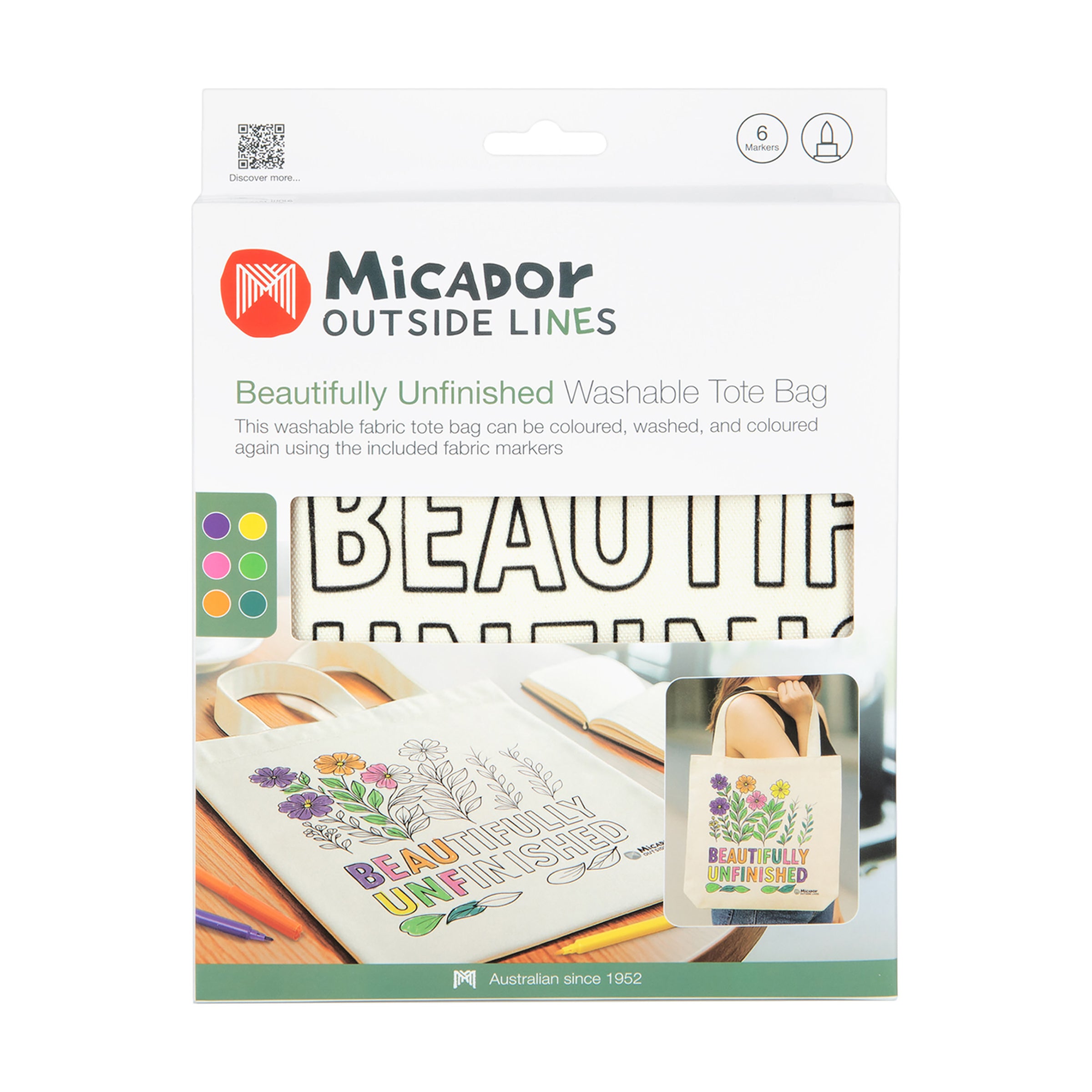 Outside Lines Tote Bag