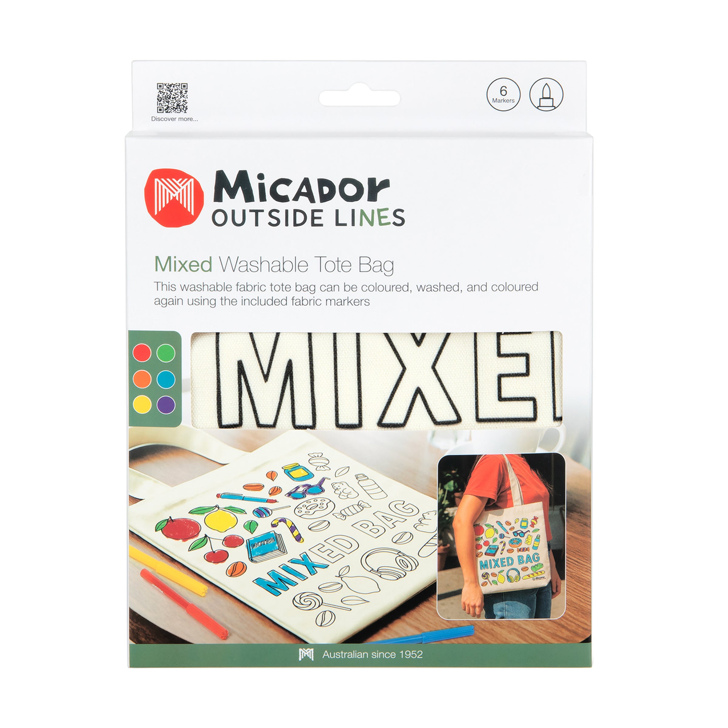 Outside Lines Tote Bag