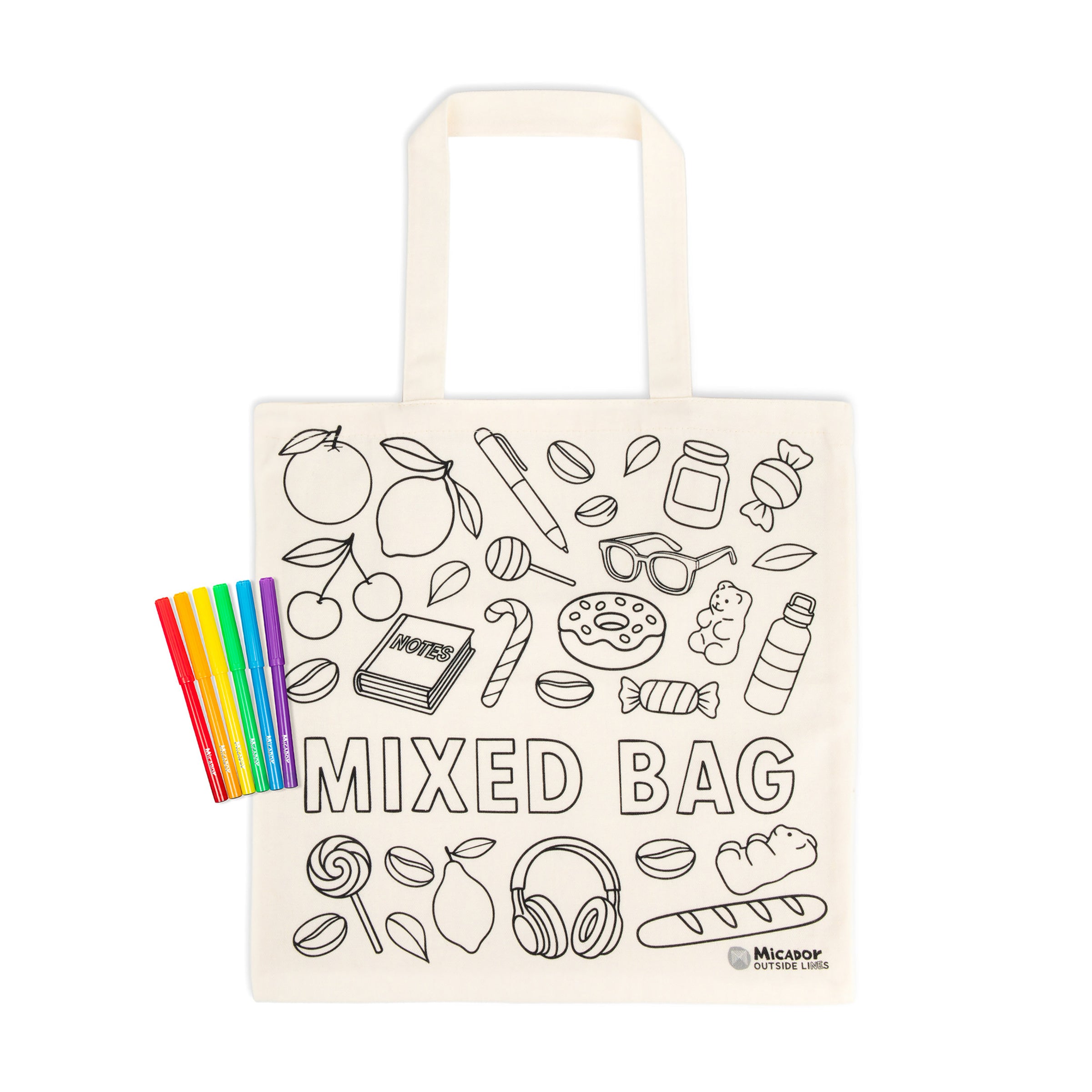 Outside Lines Tote Bag