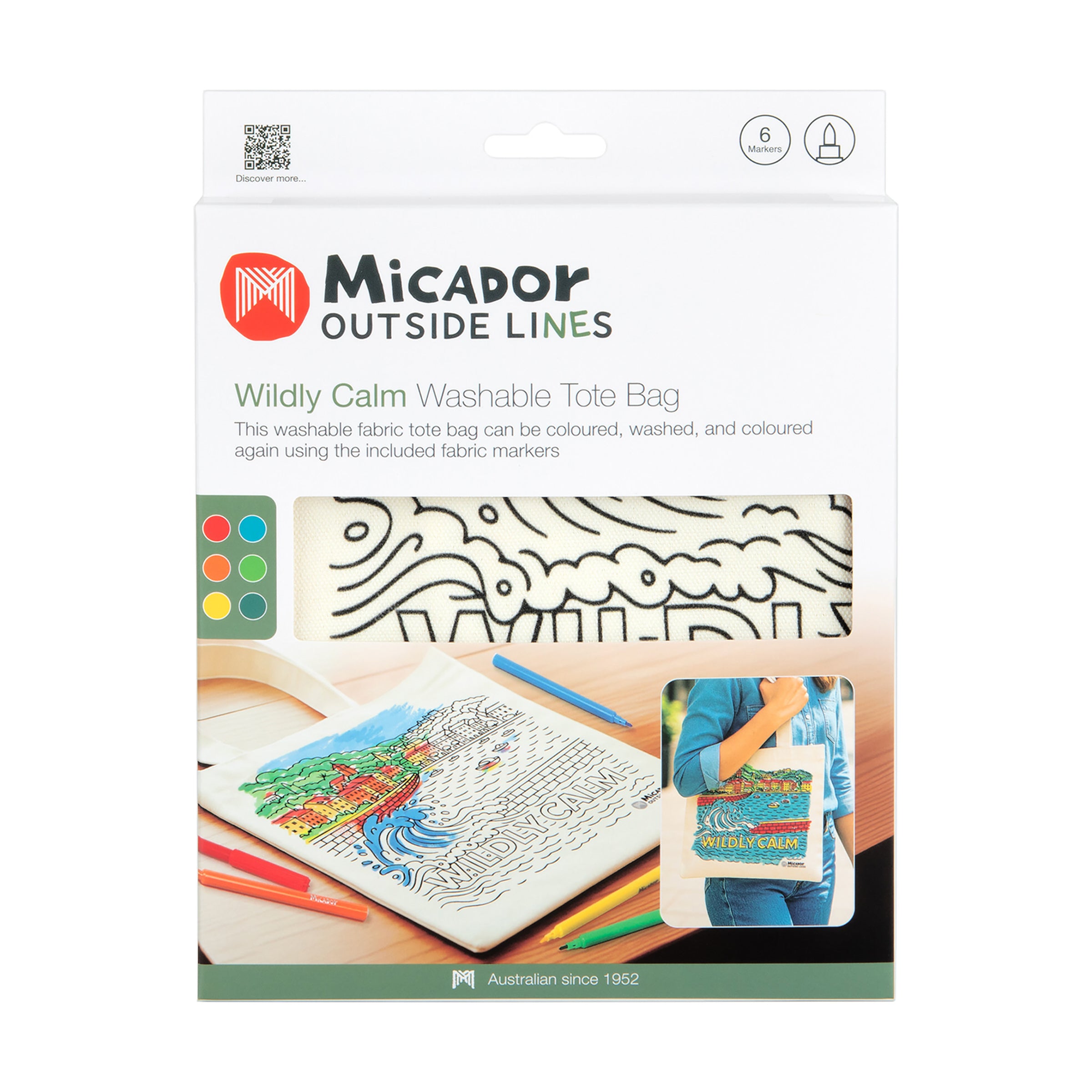 Outside Lines Tote Bag