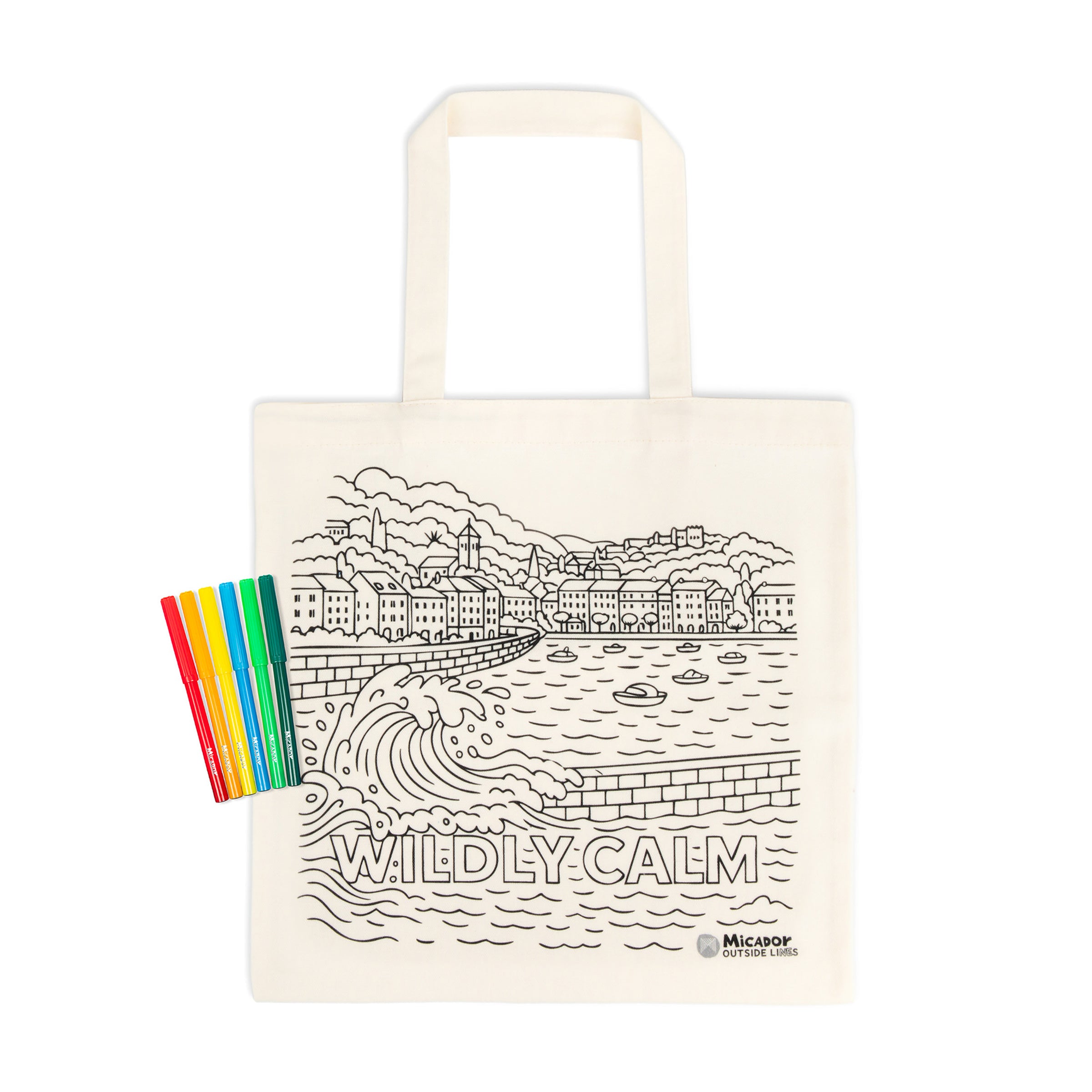 Outside Lines Tote Bag