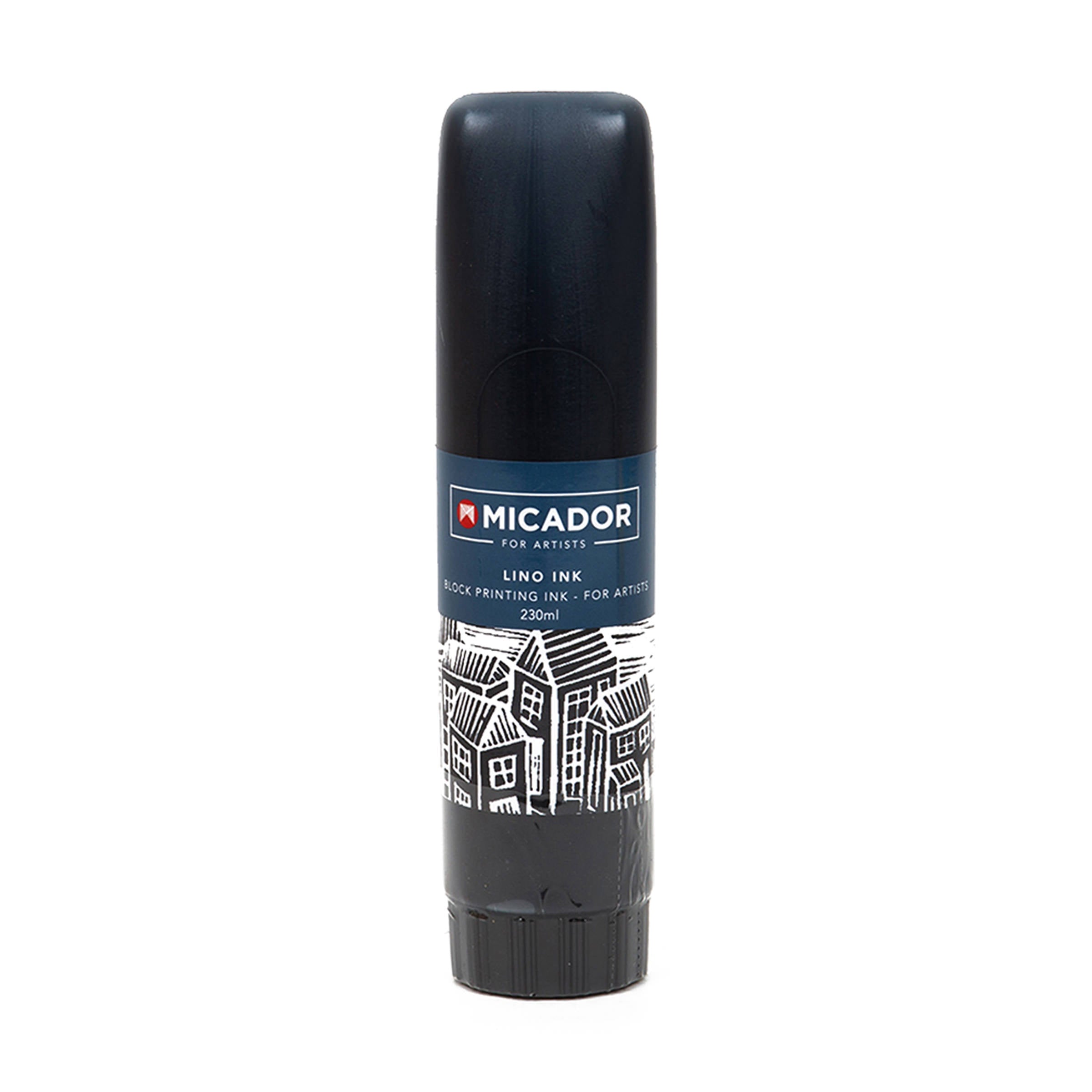 Micador For Artists Lino Ink Black 230Ml