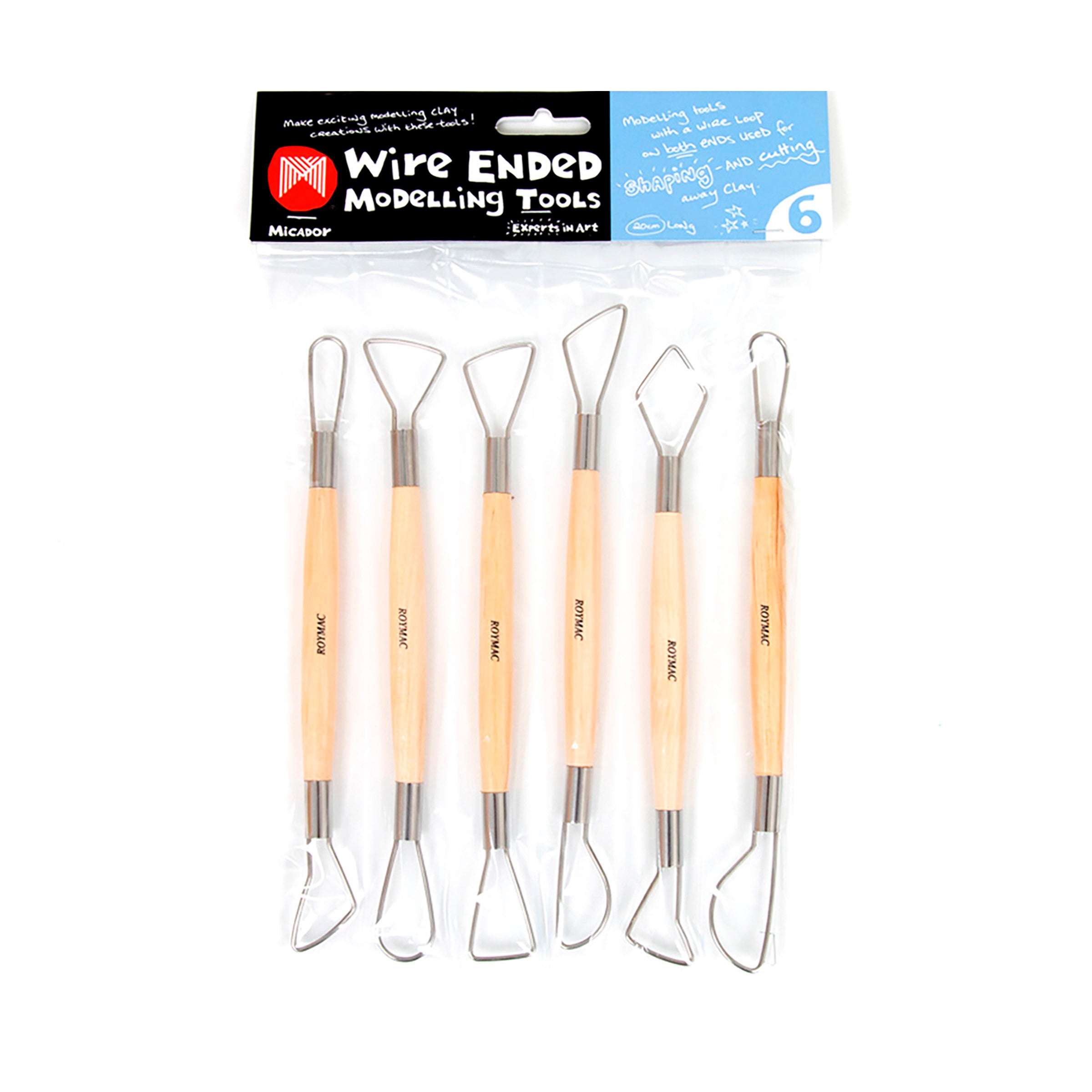 Micador Wire Ended Modelling Tools 6Pk