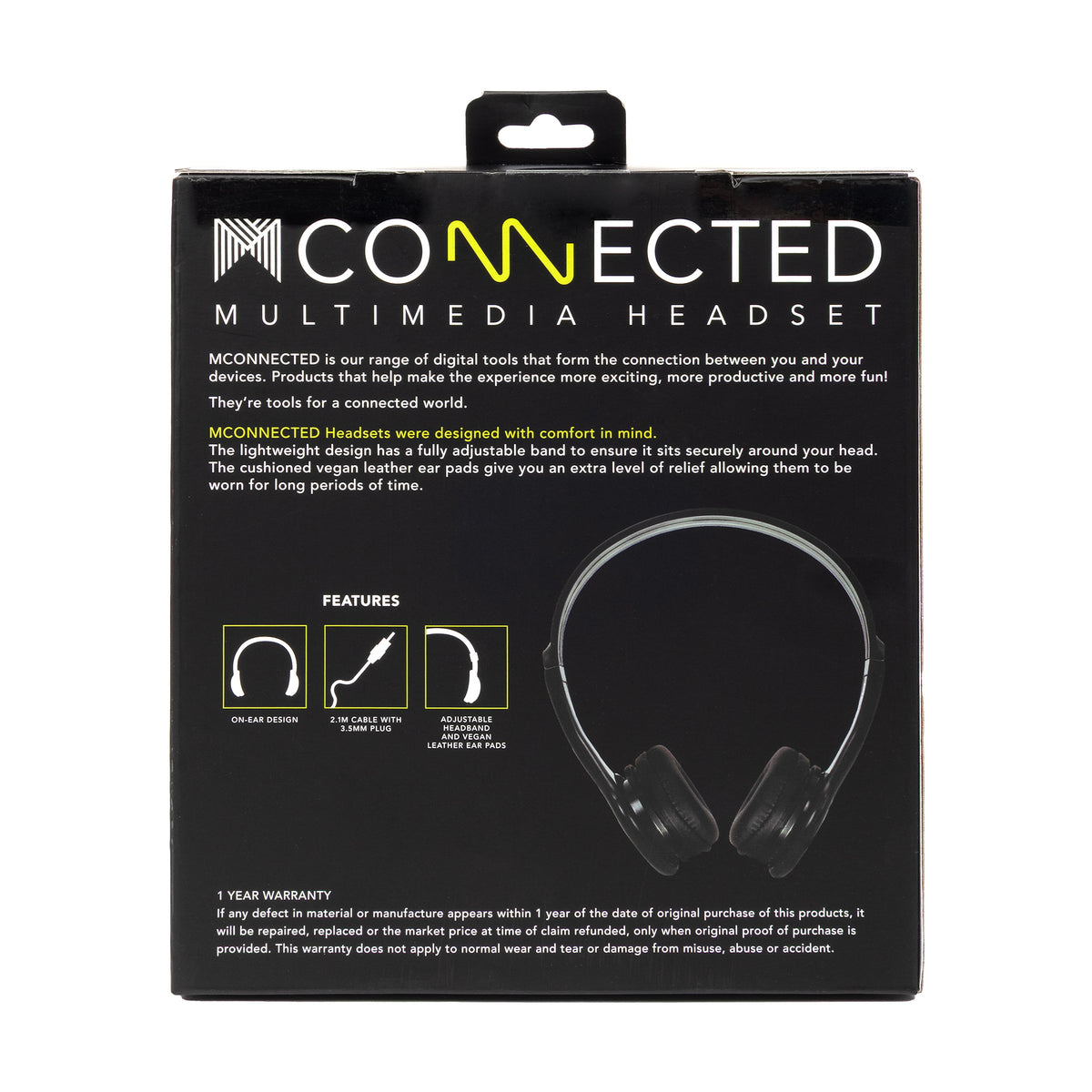 Headsets (no mic)  MCONNECTED