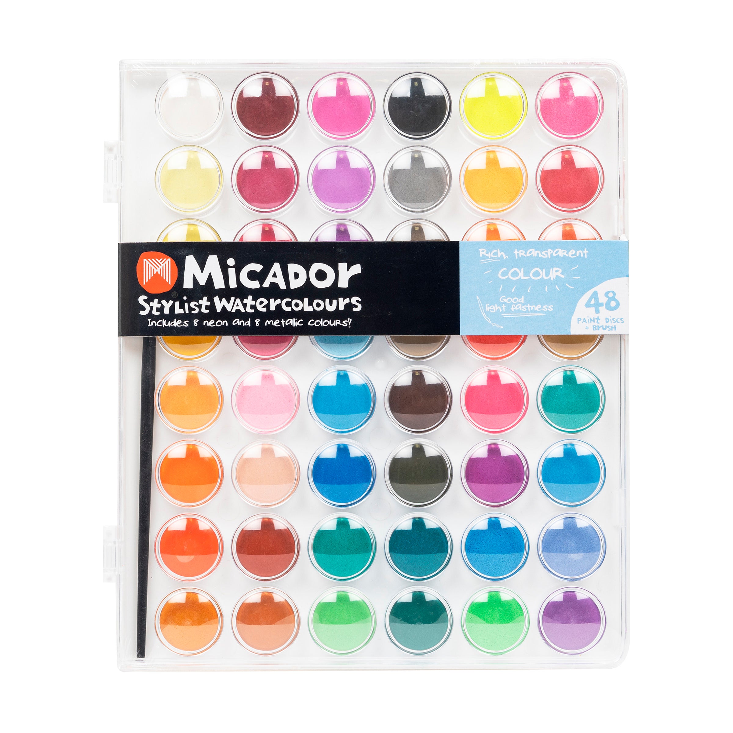 Micador Watercolour Palette Stylist Disc 48