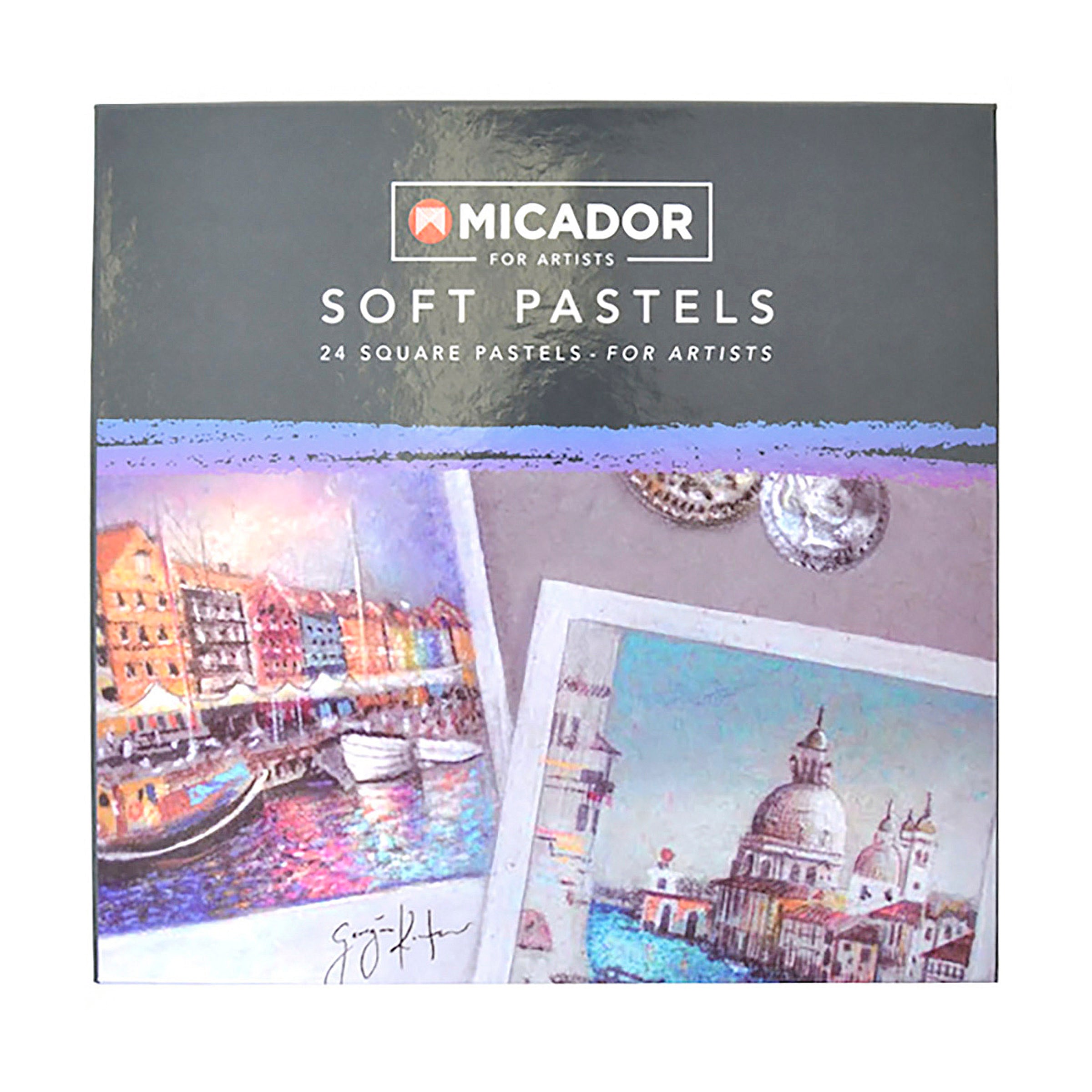 Micador For Artists Artist Soft Pastels 24Pk