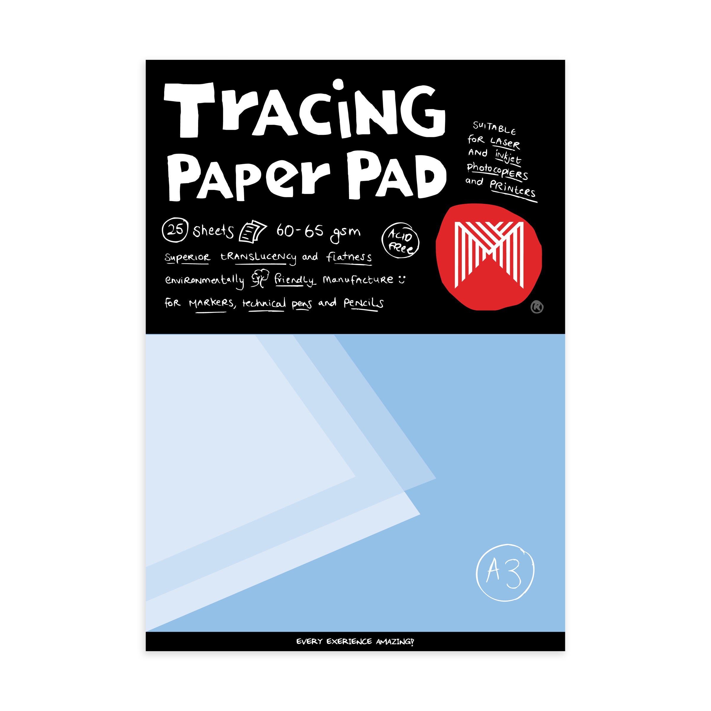 Micador Tracing Paper A3 Pad