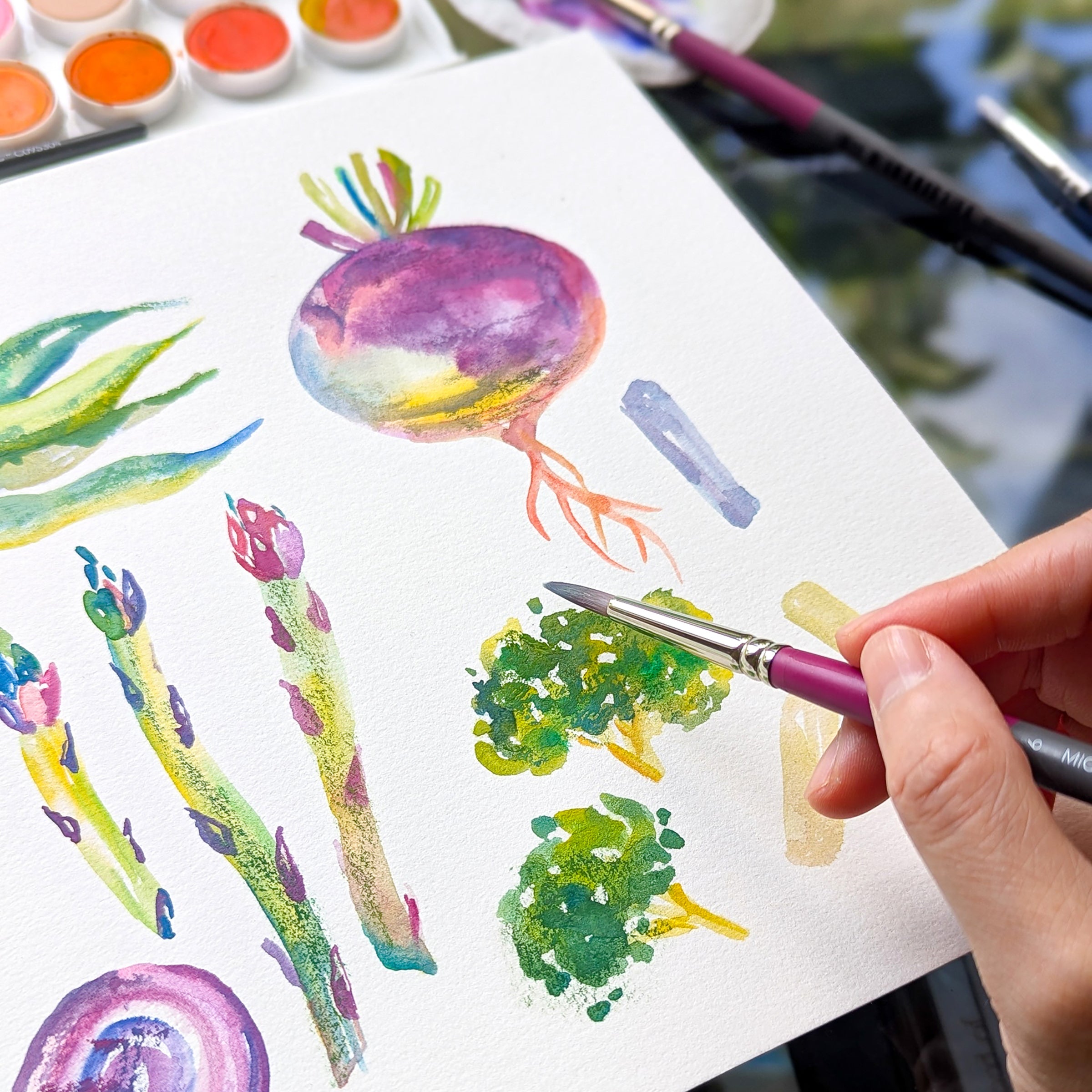 Rains Watercolour Paper - A3, Individual Sheets Micador For Artists